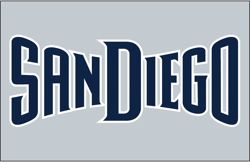 San Diego Padres 2011 Jersey Logo fabric transfer